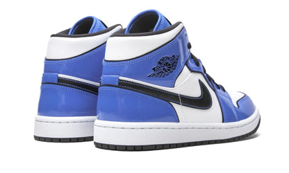Tênis Air Jordan 1 Mid Feminino "Signal Blue" Azul - BQ6931-402