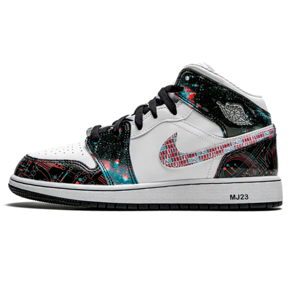 Tênis Air Jordan 1 Mid "Take Flight" Azul - BQ6931-114