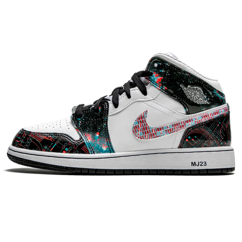 Tênis Air Jordan 1 Mid "Take Flight" Azul - BQ6931-114