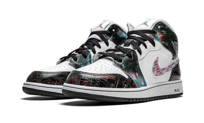 Tênis Air Jordan 1 Mid "Take Flight" Azul - BQ6931-114