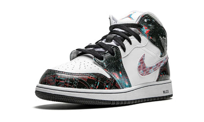 Tênis Air Jordan 1 Mid "Take Flight" Azul - BQ6931-114