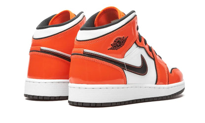 Tênis Air Jordan 1 Mid Feminino "Turf Orange" Laranja - BQ6931-802