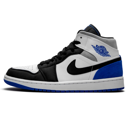 Tênis Air Jordan 1 Mid "Union Royal" - 852542-102