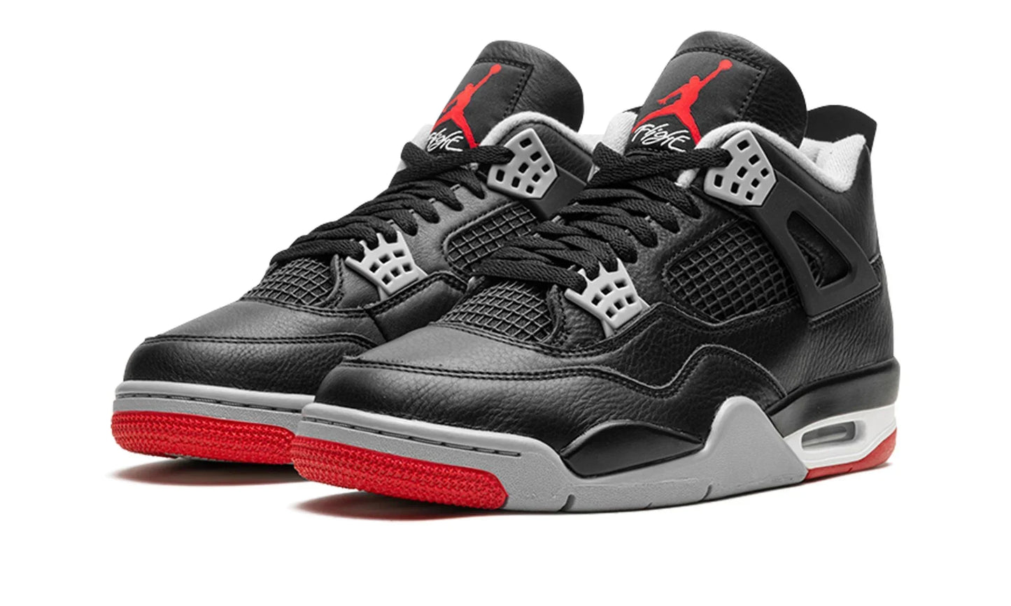 Tênis Air Jordan 4 "Bred Reimagined" Preto / Vermelho - FV5029-006