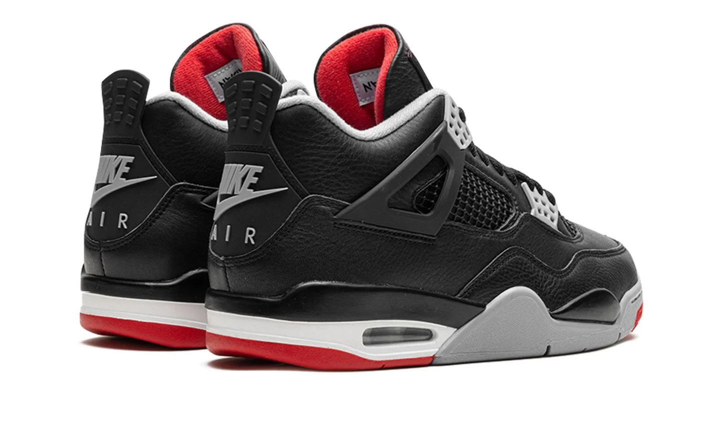 Tênis Air Jordan 4 "Bred Reimagined" Preto / Vermelho - FV5029-006