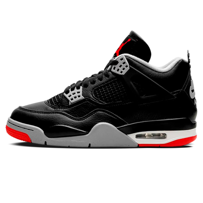 Tênis Air Jordan 4 "Bred Reimagined" Preto / Vermelho - FV5029-006