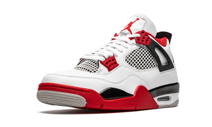 Tênis Air Jordan 4 "Fire Red" Branco / Vermelho - DC7770-160