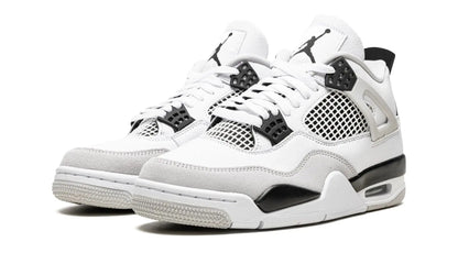 Tênis Air jordan 4 "Military Black" Branco / Preto - DH6927-111