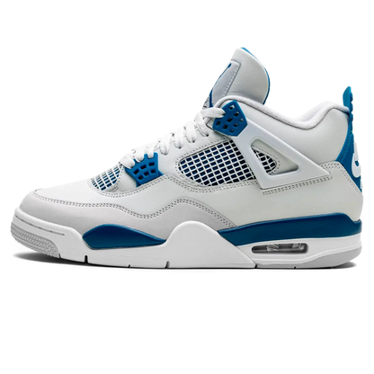 Tênis Air Jordan 4 "Military Blue" Branco / Azul - FV5029-141