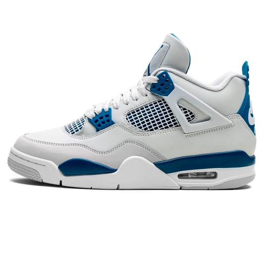 Tênis Air Jordan 4 "Military Blue" Branco / Azul - FV5029-141