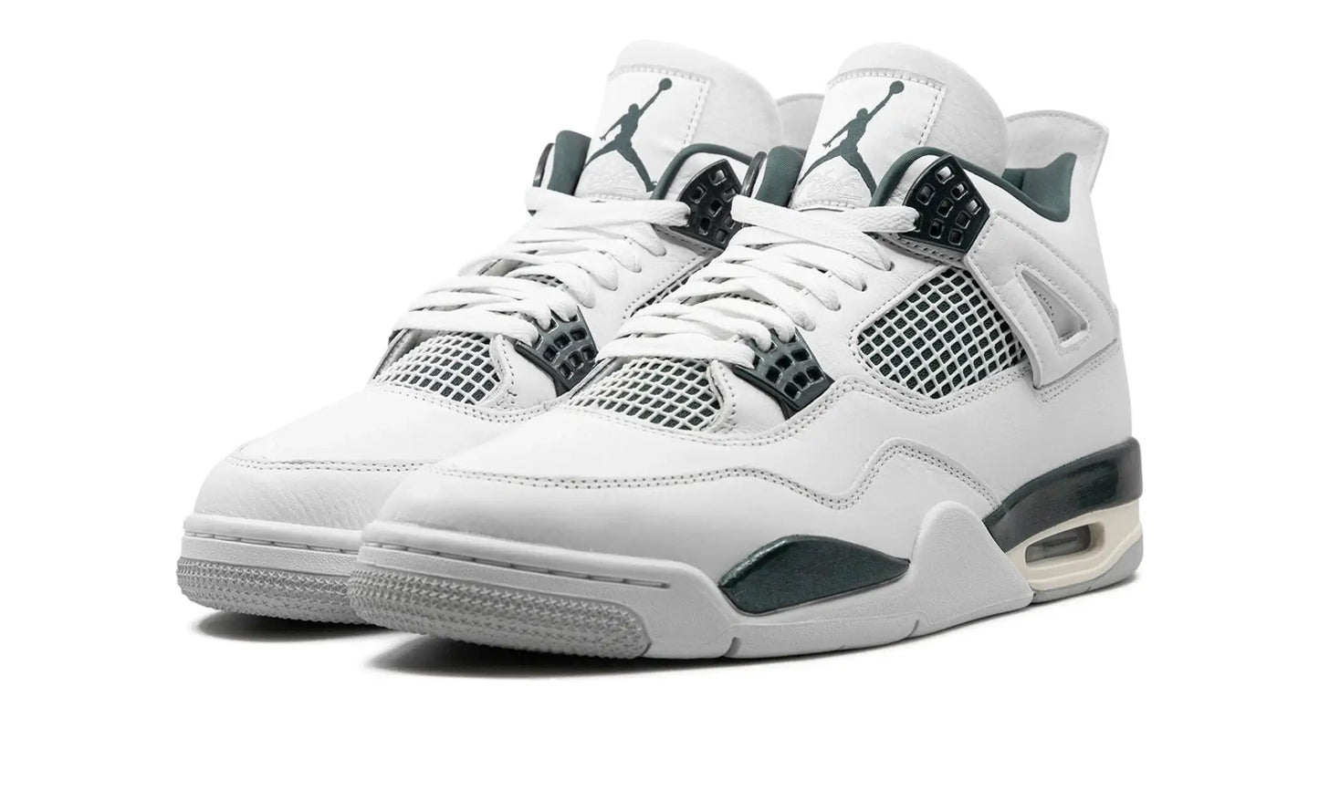Tênis Air Jordan 4 "Oxidized Green" Branco / Verde - FQ8138-103