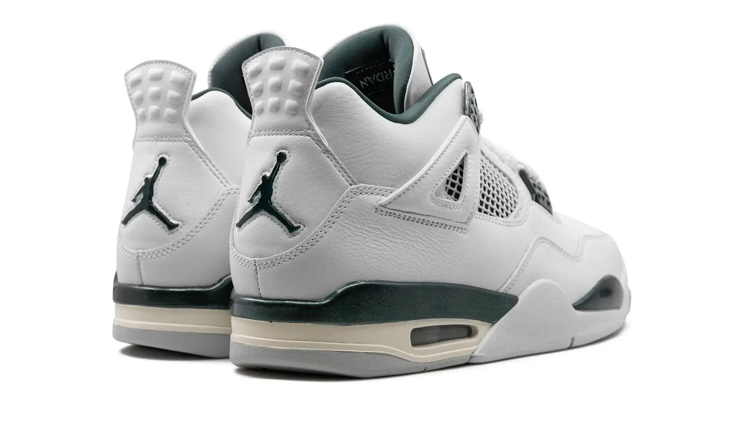 Tênis Air Jordan 4 "Oxidized Green" Branco / Verde - FQ8138-103