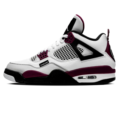 Tênis Air Jordan 4 "PSG" Branco / Roxo - CZ5624-100
