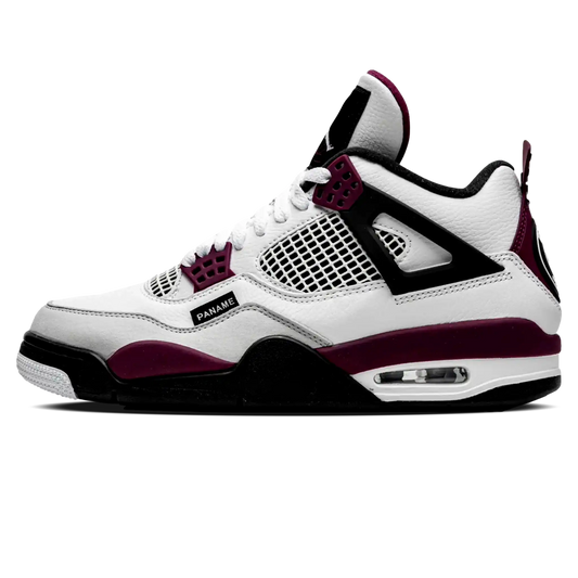 Tênis Air Jordan 4 "PSG" Branco / Roxo - CZ5624-100