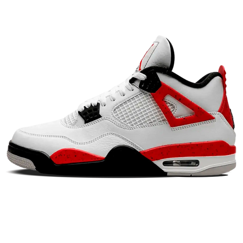 Tênis Air jordan 4 "Red Cement" Branco / Vermelho - DH6927-161