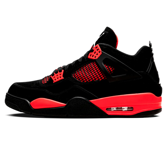 Tênis Air jordan 4 "Red Thunder" Preto / Vermelho - CT8527-016