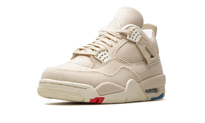 Tênis Air jordan 4 "Sail Blank Canvas" - DQ4909-100