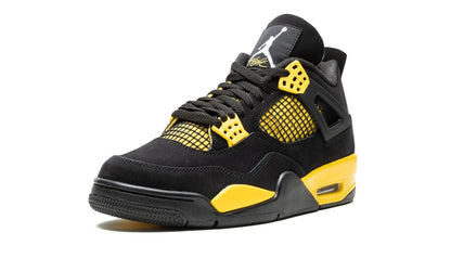 Tênis Air Jordan 4 "Thunder" Preto / Amarelo - DH6927-017