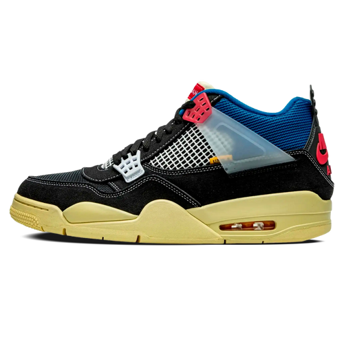 Tênis Air Jordan 4 x Union LA "Off-Noir" Preto - DC9533-001