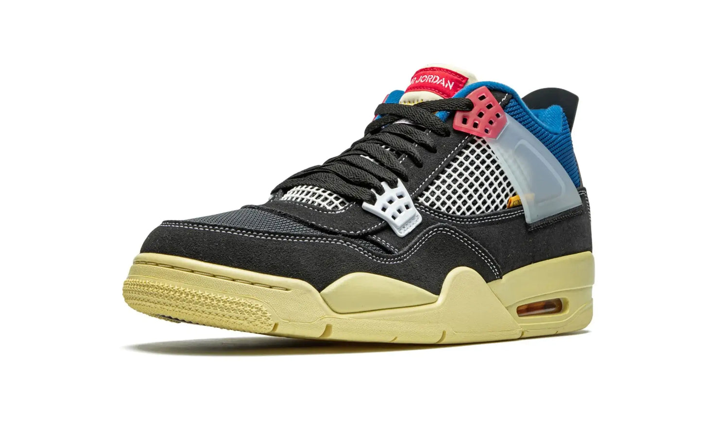 Tênis Air Jordan 4 x Union LA "Off-Noir" Preto - DC9533-001