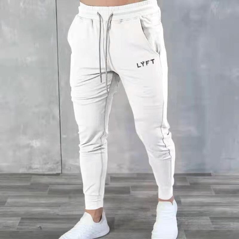 Calça Esportiva Masculina LYFT 3 Bolsos MASCULINO - ROUPAS - CALÇA ESPORTIVA 1 Lojas Quinho Branco P 