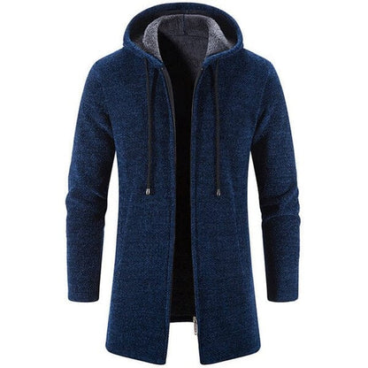 Casaco Masculino Sobretudo de Inverno - WinterWarm MASCULINO - JAQUETA - SOBRETUDO Dm Stores Azul M 