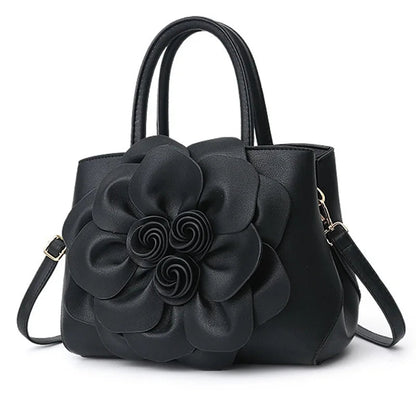 BOLSA TOTE FEMININA DE COURO IMPERMEÁVEL - FLORATA