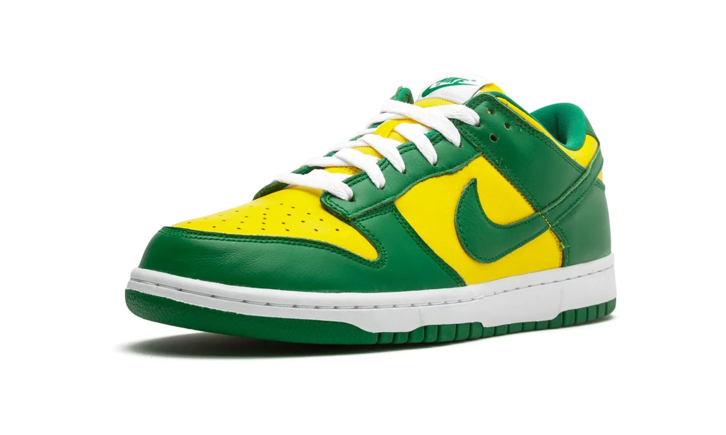 Tênis Nike Dunk Low "Brazil" Verde / Amarelo - CU1727-700