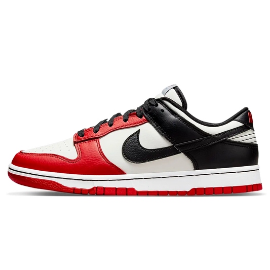 Tênis Nike Dunk Low x NBA "Chicago" Vermelho / Preto - DD3363-100