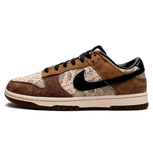 Tênis Nike Dunk Low Masculino "Brown Snakeskin" Marrom - FJ5434-120