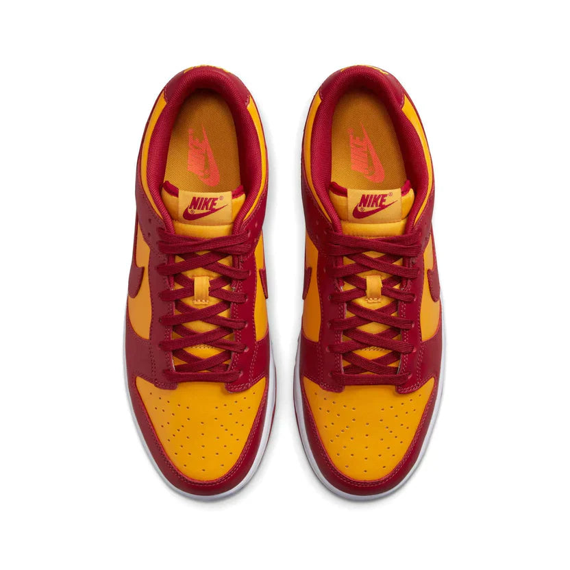 Tênis Nike Dunk Low "Championship Gold" Vermelho / Amarelo - DD1391-701