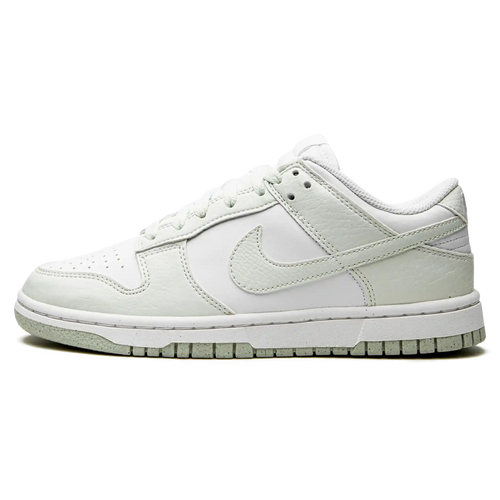 Tênis Nike Dunk Low Feminino Next Nature "White Mint" Branco / Verde - DN1431-102
