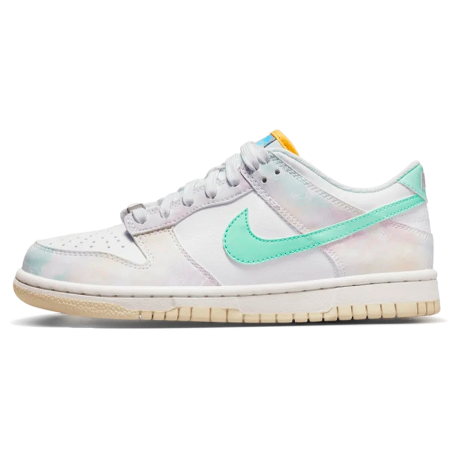 Tênis Nike Dunk Low Feminino "Pastel Paisley" Lilás - FJ7707-131