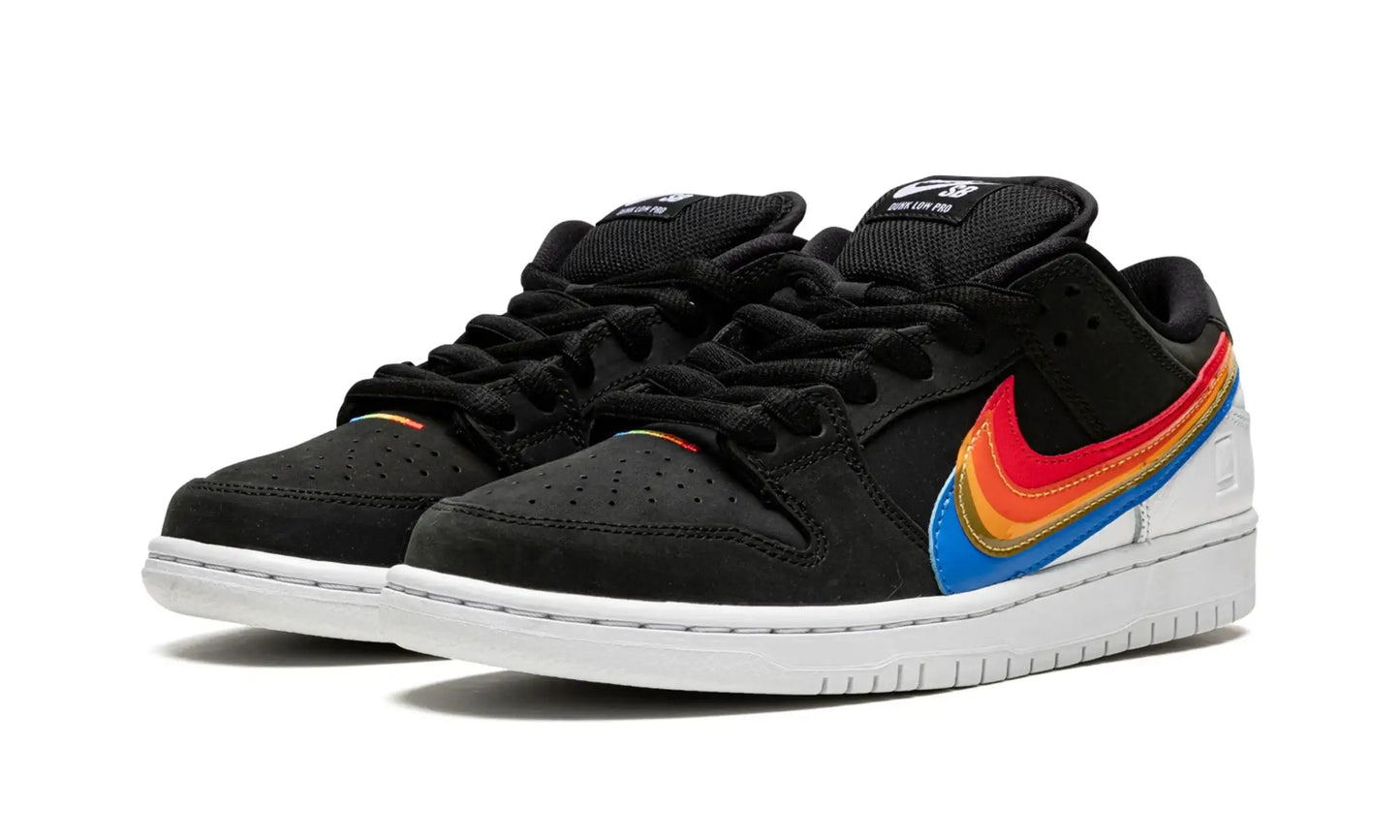 Tênis Nike Dunk Low SB "Polaroid" Preto / Colorido - DH7722-001
