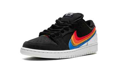 Tênis Nike Dunk Low SB "Polaroid" Preto / Colorido - DH7722-001