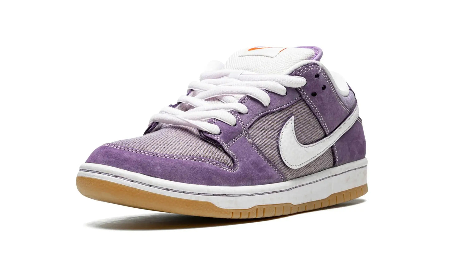 Tênis Nike Dunk Low SB "Unbleached" Roxo - DA9658-500