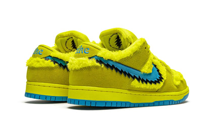 Tênis Nike Dunk Low SB x Grateful Dead "Yellow Bear" Amarelo - CJ5378-700