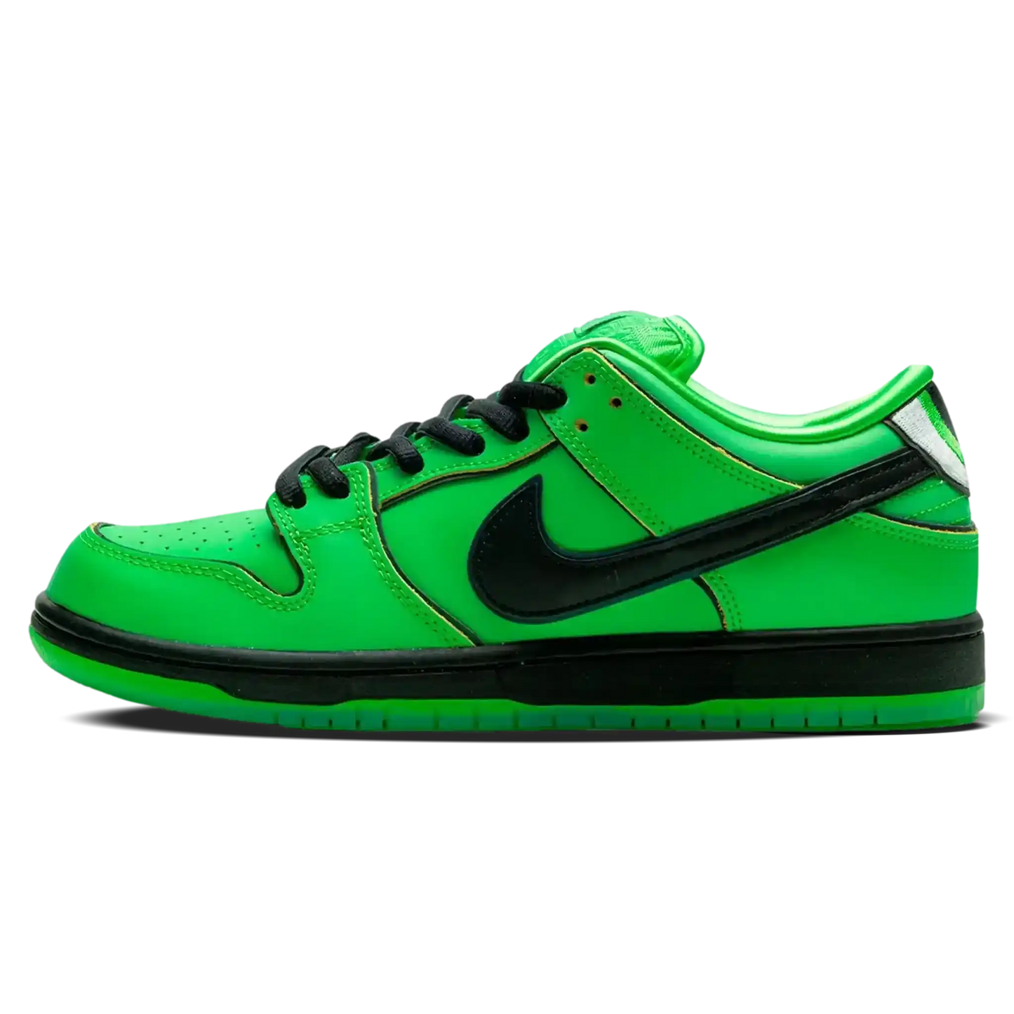 Tênis Nike Dunk Low SB x Meninas Superpoderosas "Buttercup" Verde - FZ8319-300