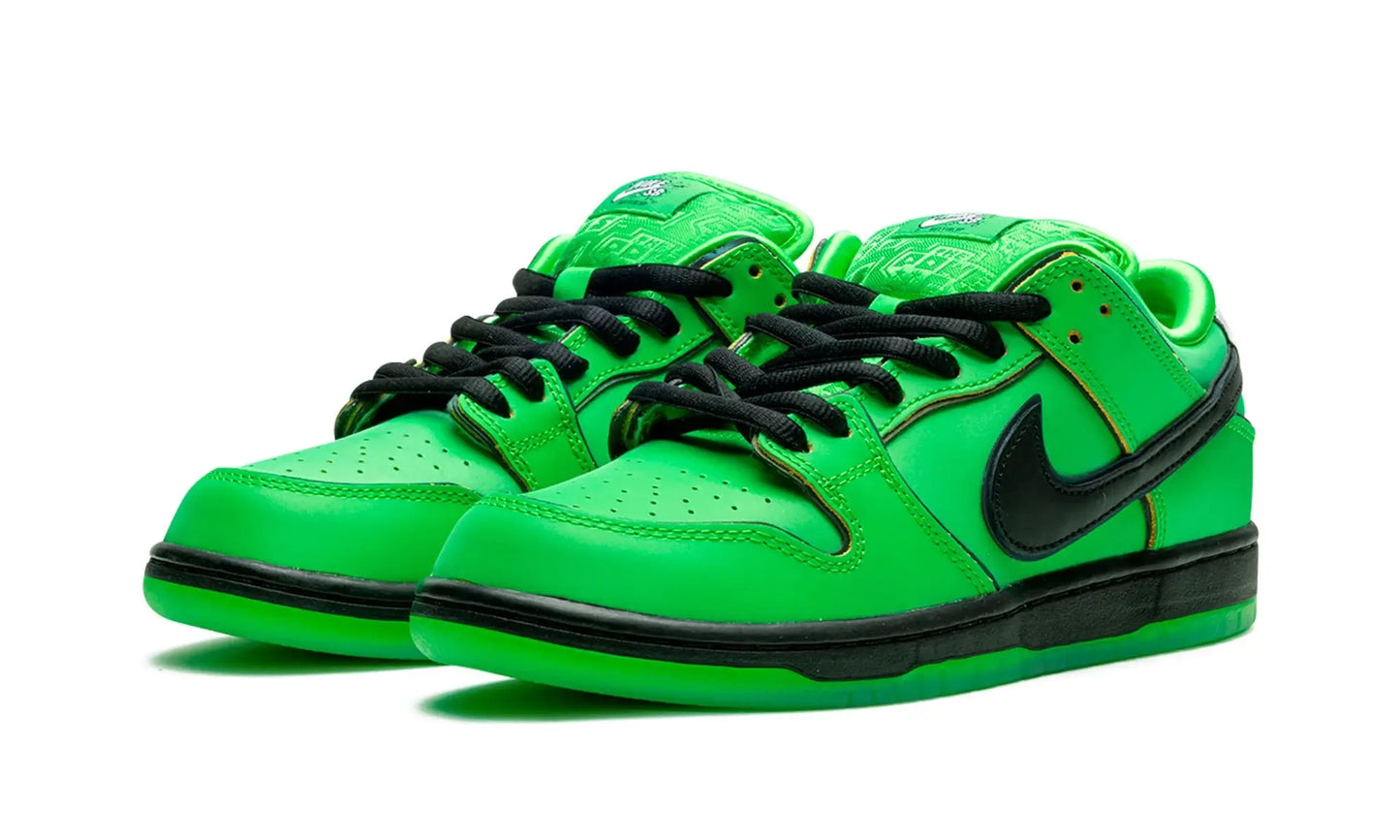 Tênis Nike Dunk Low SB x Meninas Superpoderosas "Buttercup" Verde - FZ8319-300