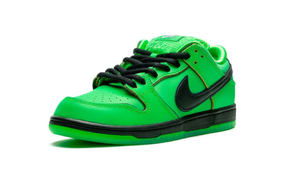 Tênis Nike Dunk Low SB x Meninas Superpoderosas "Buttercup" Verde - FZ8319-300