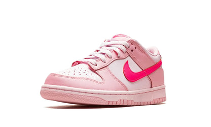 Tênis Nike Dunk Low Feminino "Triple Pink" Rosa - DH9765-600