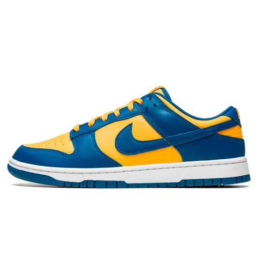 Tênis Nike Dunk Low Masculino "UCLA" Azul / Amarelo - DD1391-402