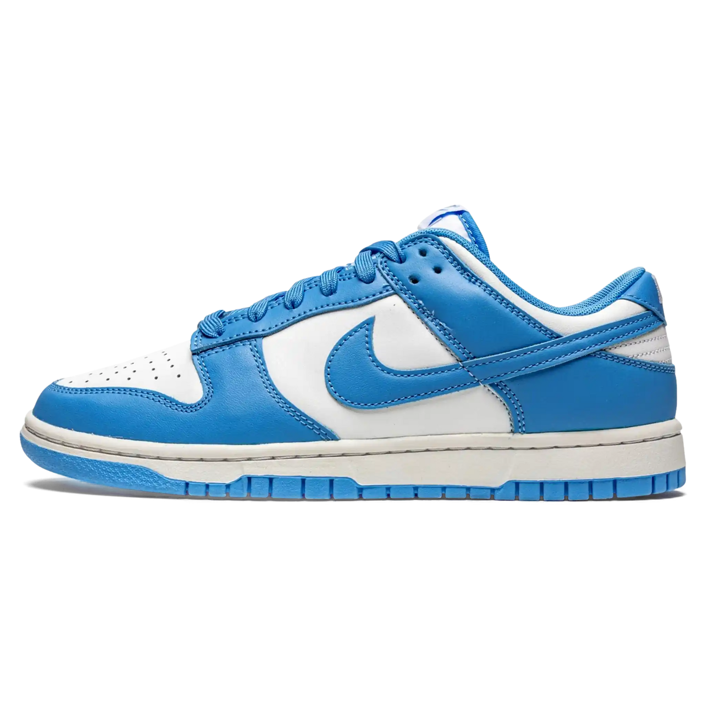Tênis Nike Dunk Low "University Blue" Azul / Branco - DD1391-102