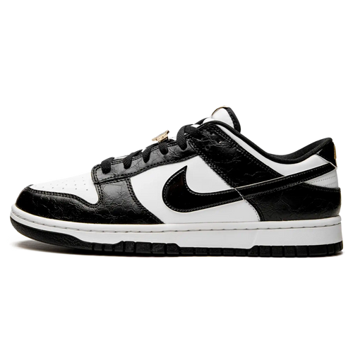 Tênis Nike Dunk Low Black "World Champ" Preto / Branco - DR9511-100