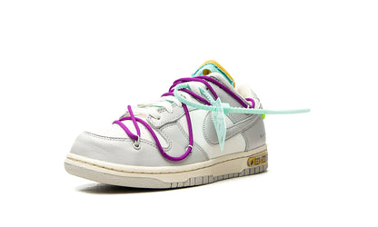 Tênis Nike Dunk Low x Off-White "Lot 21" - DM1602-100