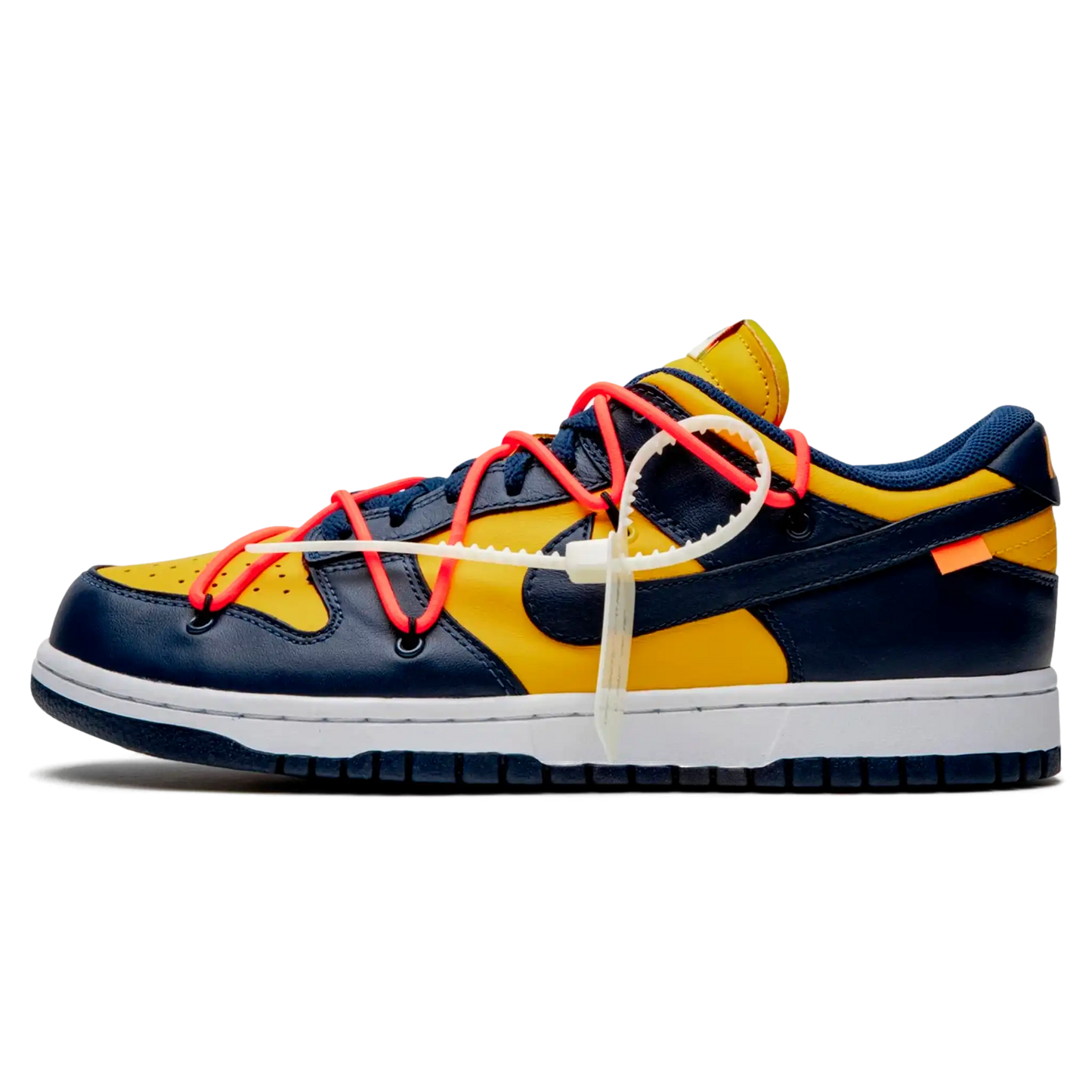 Tênis Nike Dunk Low x Off-White "Michigan" - CT0856-700