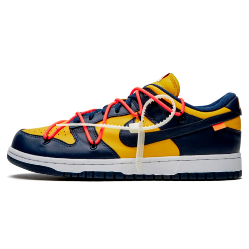 Tênis Nike Dunk Low x Off-White "Michigan" - CT0856-700