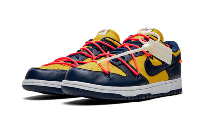 Tênis Nike Dunk Low x Off-White "Michigan" - CT0856-700