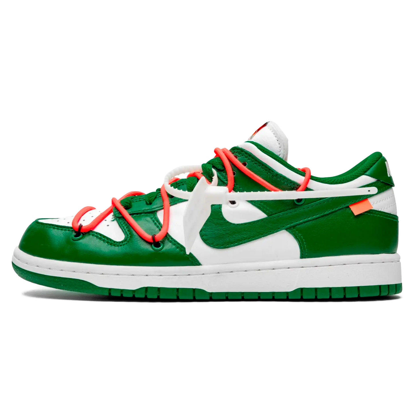 Tênis Nike Dunk Low x Off-White "Pine Green" Verde - CT0856-100