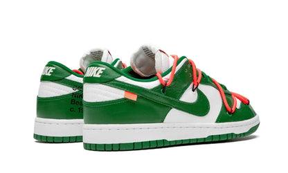Tênis Nike Dunk Low x Off-White "Pine Green" Verde - CT0856-100